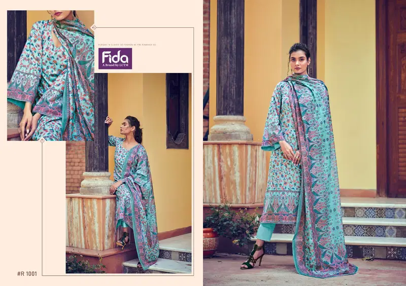 Rahat By Fida 1001 To 1006 Printed Cotton Dress Material Wholesale Shop In Surat 
